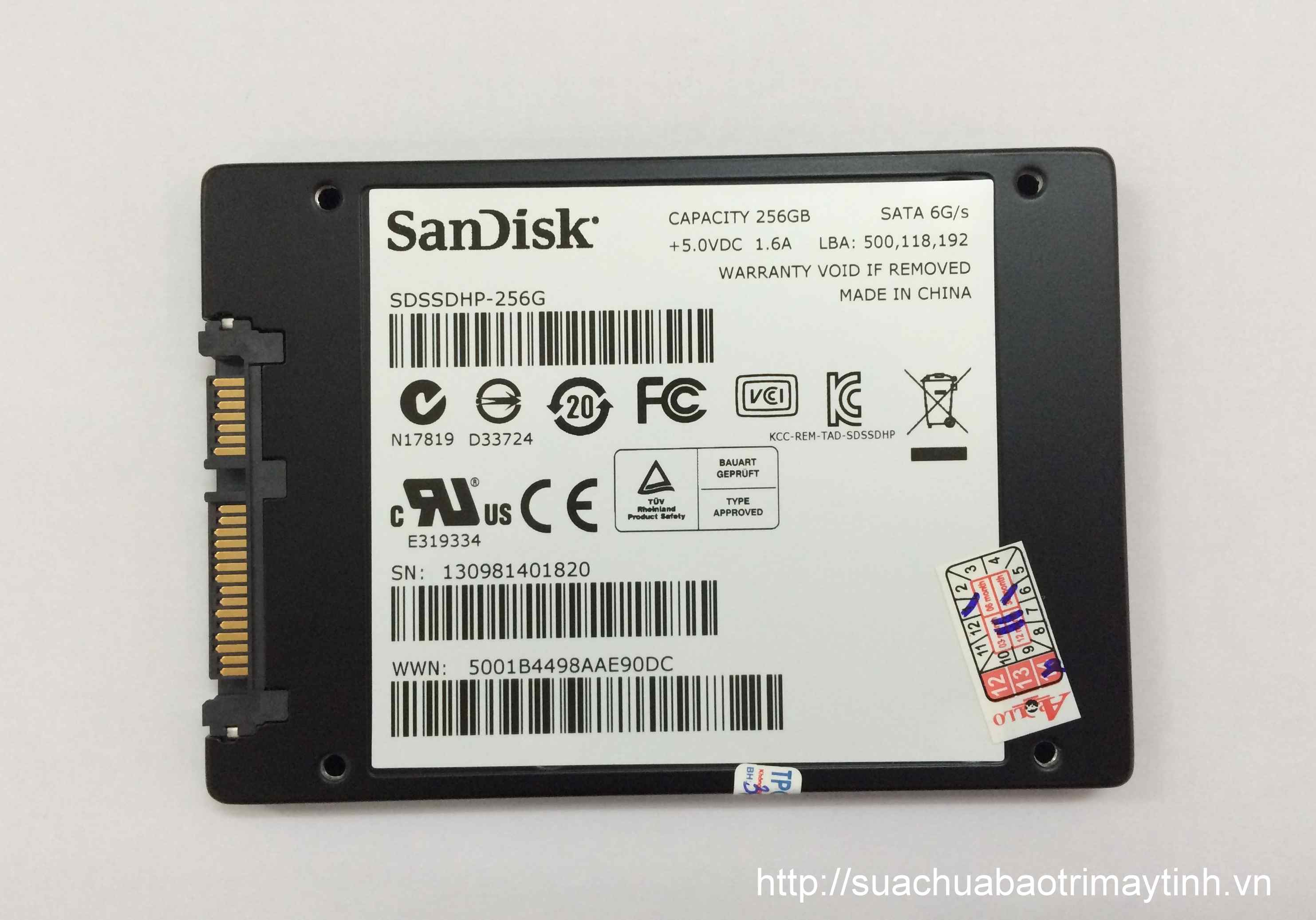Ổ cứng SSD Sandisk 256GB Ultra Plus